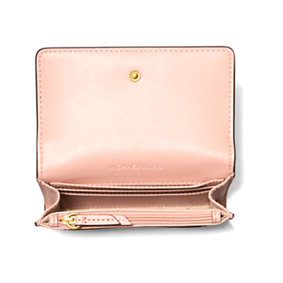 NWT MICHAEL KORS Jet Set 2-in-1 Wallet Soft Pink - Picture 3 of 6